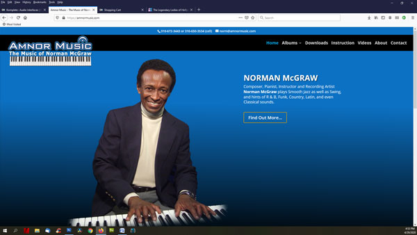 Norm McGraw Website