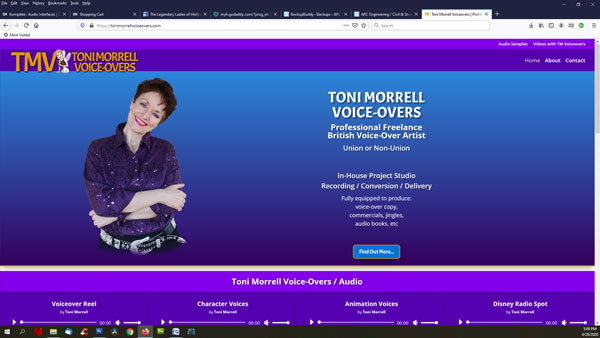 Toni Morrell Voice-Overs